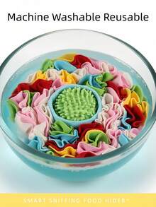 1 tấm thảm ngửi mùi nhiều màu sắc cho chó, bát ăn chậm tương tác, bát huấn luyện khứu giác, chất liệu polyester bền, dễ cất giữ, đồ chơi xếp hình thú vị, giúp rèn luyện kỹ năng tìm kiếm thức ăn và trí thông minh, phù hợp cho mọi mùa. - Nhiều màu - Xem 3