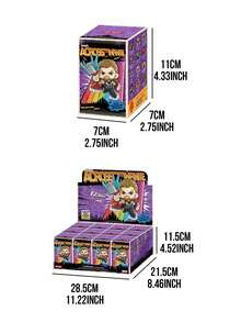 Hộp bí ẩn POP MART Avengers Infinity Series - 12 mô hình thường + 1 mô hình ẩn, kỷ niệm những khoảnh khắc sử thi của các anh hùng và những kẻ phản diện huyền thoại vượt qua các chiều không gian, thể hiện phong cách siêu anh hùng năng động, bao gồm cả những nhân vật huyền thoại được yêu thích. Mỗi mô hình đều nắm bắt được năng lượng vô tận của đa vũ trụ, khơi dậy trí tưởng tượng của bạn với những khoảnh khắc quyết định của mỗi anh hùng. - Nhiều màu - Xem 5