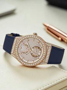 Đồng hồ GUESS Commute & Daily Essential: Thép không gỉ, tối giản và thời trang GW0439L4 - Màu xanh lam - Xem 2