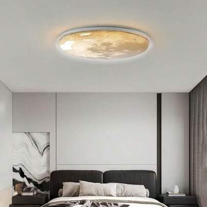 Đèn trần LED tròn acrylic hình mặt trăng hiện đại, đèn gắn âm trần có thể điều chỉnh độ sáng 3 màu, điều khiển từ xa, chức năng hẹn giờ và chế độ đèn ngủ, chức năng ghi nhớ, thích hợp cho phòng ngủ và phòng khách. Đèn trần LED acrylic hình mặt trăng có thể điều chỉnh độ sáng 3 màu, điều khiển từ xa với chức năng hẹn giờ/đèn ngủ/ghi nhớ, 3 nhiệt độ màu có thể điều chỉnh. Đèn gắn âm trần thích hợp cho phòng ngủ.