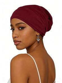 4/1 pièce Bandeau/Bandana élastique minimaliste d'été, en tissu respirant et extensible, design simple et polyvalent, ajustement serré sans glissement, léger et agréable sur la peau, convient pour le port quotidien, les sports, les soins capillaires, le Ramadan et autres occasions, options de couleurs multiples, discret mais pratique, facile à créer un look frais et soigné - Multicolore - Voir 4