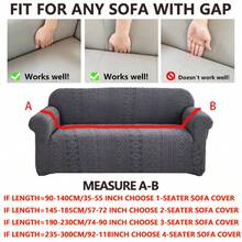 Vỏ bọc ghế sofa có thể tháo rời, phủ toàn bộ bề mặt, đáy co giãn, bảo vệ ghế sofa, có thể giặt máy, phù hợp với ghế sofa 1-4 chỗ, vỏ bọc đồ nội thất cho thú cưng, vải jacquard polyester. - con lạc đà - Xem 4