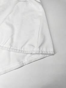 Black Knit Tube Top | Stretchy Fitted Strapless Essential Item, Contouring Silhouette, Versatile Layering Piece Casual White Summer - White - View 9
