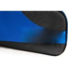 Tennis Bag - 6 Racket Bag For Tennis, Badminton & Squash Racquets. Blue, Black Or Magenta. Holds Up To 6 Racquets + Accessories + Trainers - 黑色 - 查看 4