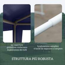 Gazebo - Blu - Visualizzare 5