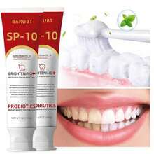 Pasta Dental con Probióticos 120g, Efecto Blanqueador y Protección de Esmalte Dental, Limpieza Bucal Profunda Elimina Mal Aliento, Mantiene Equilibrio de la Flora Oral, Fórmula Eficaz para Cepillado Cotidiano, Cuidado Bucal Versátil para Uso Personal y Familiar - Rojo - Ver 2