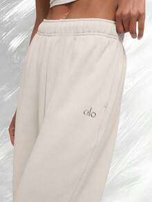 Accolade Straight Leg Sweatpant - Bone - 查看 4