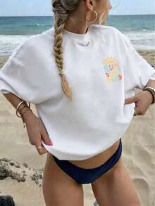 Women T-Shirts - White-1 - View 9