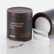 MEDIHEAL Chestnut Shell Clear Peeling Pad 60pcs Gentle Exfoliating Toner Pads For Clear & Fresh Skin - 60Pcs - View 1
