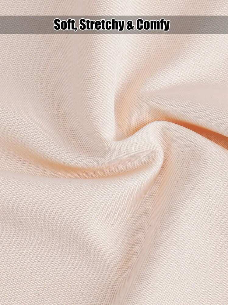 Women's Long Sleeve Slim Fit Crop Top Y2k Sexy Lace Trim Square Neck Ribbed Knit Lace Patchwork T Shirts Casual Slim Fit Bodycon Tee Layering Top - Màu be - Xem 8