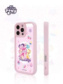 Hasbro MY LITTLE PONY 爱心官方正品卡通少女手机壳，兼容 iPhone 17、17 Air、17 Pro、17 Pro Max、11、12、13、14、15、16 Pro、16 Pro Max、14 Plus、15 Plus、16 Plus、15 Pro Max、16 Pro、16 Pro Max、XR - 粉紅色4 - 查看 4