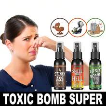 Fart Spray - Prank Joke Toy, Funny Stinky Gag Gift - Multicolor - View 3