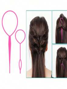 1-9 piezas Juego de peines, Cepillo de cerdas de jabalí unisex para cabello y barba, Cepillo profesional para peinado, Esencial de viaje - multicolor - Ver 9