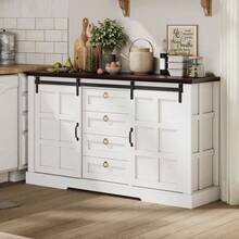 Buffets & Sideboards - White + MDF-3 - View 11