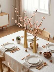 一套金属锥形花瓶，节日派对风格家居装饰，桌面摆件，餐桌中心装饰品，婚礼场地装饰，咖啡桌装饰，客厅桌面装饰，周年庆典，订婚派对，新年派对 - 極簡線條花瓶 - 查看 8