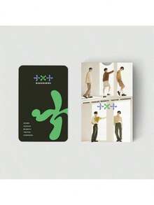 Bộ 92 thẻ quà tặng TXT (60 thẻ + 32 sticker), thẻ LOMO hai mặt, thiệp chúc mừng, thẻ đánh dấu sách, quà tặng ngày lễ, quà Giáng sinh. - Bộ - Xem 5