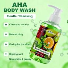 Sữa tắm AHA Fruit Acid 250ml (8.45 fl oz), làm sạch nhẹ nhàng, dưỡng ẩm, không gây khô da, không bết dính, dễ dàng xả sạch, phù hợp với mọi loại da, dùng hàng ngày, làm sạch da nhẹ nhàng. - Thơm - Xem 5
