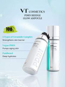 VT PDRN Reedle 光澤安瓶 100ml，超細霧噴霧，野山參植物 PDRN，5-賽醯胺，菸鹼醯胺美白，角鯊烷泛醇保濕，玻璃肌，適用所有膚質，K-Beauty，韓國彩妝，禮品 100ml/3.38 Fl.Oz. - 100ml - 查看 2