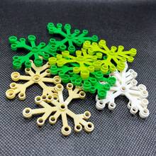 30 mảnh ghép hình lá cây, kích thước 6 x 5 inch, tương thích với bộ xếp hình cổ điển 2417, phụ kiện xây dựng thành phố và đường phố. - Nhiều màu - Xem 4