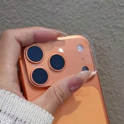 Miếng dán bảo vệ ống kính camera trong suốt, chống trầy xước độ phân giải cao dành cho iPhone 17 Pro Max, 17 Pro, 17 Air, 16, 15, 14, 13, 12, 11 Pro Max Pro Plus Mini, lớp bảo vệ bền bỉ, các lỗ khoét chính xác giúp dễ dàng lắp đặt, miếng dán bảo vệ ống kính.