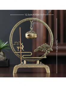 梦幻鹿角金属悬挂式香炉，一款营造美感氛围的家居装饰品。其节省空间的设计使其易于使用和清洁，适合家居、室内和卧室装饰。 - 多款式 - 查看 5