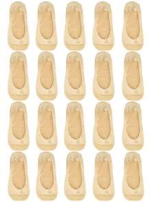 chuanwa（2） 1/5/10 Đôi tất nữ mùa hè bằng lưới thoáng khí, thoải mái, chống trượt. - Nhiều màu - Xem 9