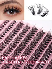 200pcs Faux Mink Lashes - D Curl, Natural Lightweight, Reusable DIY Set, Lash Clusters, Individual Lashes, False Lashes, Eyelashes - D - View 6