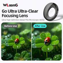 For Insta360 GO Ultra Macro Lens/Ultra-Clear Focusing Len Filter, Multi-Coated/Optical Glass/Aluminum Alloy Frame, Perfect Creative Filter For Outdoor Sports/Adventure And Holiday Travel, Lightweight Buckle Design | Easy Installation | Macro Lens - View 6