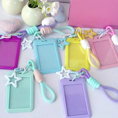 1 chiếc hộp đựng thẻ 2D nhiều màu sắc, hộp đựng danh thiếp, hộp đựng thẻ sinh viên.