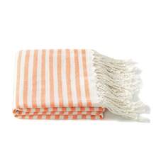 1/2pcs Extra Large Turkish Beach Towel (100x180cm, 380g) - High Quality Striped Texture, Sand-Proof Quick Dry, Oversized Bohemian Style Blanket Suitable For Travel, Swimming, Yacht And Home - Stripe - View 9