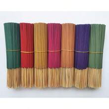 A Set Of 280 Bamboo Stick Aromatherapy Sticks, With A Rich And Natural Fragrance That Burns For A Long Time. It Includes Rose, Lavender, Sandalwood, Jasmine, Yexiang, White Sage, Dragon Blood, Suitable For Home, Office, Yoga, Meditation, Tea And Dinner, Reading, Music, With A Long-Lasting Fragrance And Made Of Wooden Material - 7 Flavors - View 3