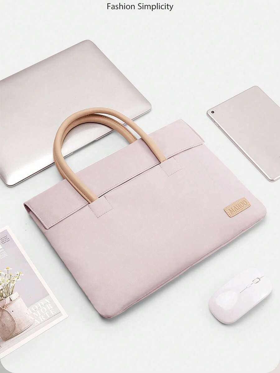 14-15.6 Inch Minimalist Business Laptop Bag, Suitable For Women, Commuting, Office, University Students - Multicolor - View 1