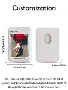 Tempat Kartu Magnetik Kustom, Tempat Kartu Ponsel Magnetik, Cocok untuk Latar Belakang Foto Pintar yang Dapat Dilepas, Tempat Kartu Magnetik untuk iPhone, Galaxy, Magsafe, Hadiah DIY yang Dipersonalisasi, Unik, Dapat Mengkustomisasi Foto Pasangan, Foto Keluarga, Foto Hewan Peliharaan, Foto Ulang Tahun, Hadiah Hari Ibu, dll. - MultiWarna - View 8