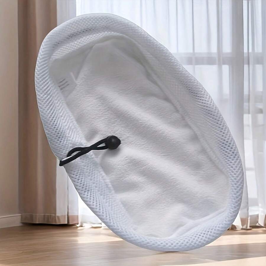 2pcs Steam Mop Replacement Pads, Available In High-Temperature Sterilization And Stain Removal Options, For Deep Decontamination And Enhanced Cleaning Power, Can Be Washed And Reused/Suitable For  Steam Mop Cloth Covers, Compatible With 70495 720020 Shark - Trắng - Xem 1