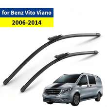Bộ lưỡi gạt mưa kính chắn gió phù hợp cho Vito Viano W639 từ năm 2006 đến 5115.56 - 71.12 cm + 66.04 cm - Bộ lưỡi gạt mưa trước cao cấp dùng được trong mọi điều kiện thời tiết - Chất lượng OEM (Bộ 2 cái) - Benz Vito Viano - Xem 7
