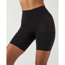 Spanx Women's Power Shorts, Very Black, 3X - Black - View 2