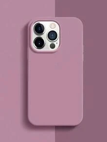 Ốp lưng điện thoại silicon lỏng mờ cao cấp cho iPhone 17 Pro Max, 16 Pro Max, 15 Pro Max, 14 Pro Max, 14, 13, 13 Pro Max, 12, 11 - Bảo vệ toàn diện - nho đen - Xem 3