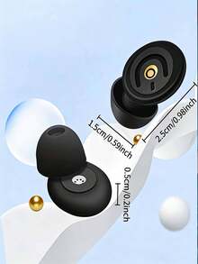 1 Pair Reusable Noise Cancelling Earplugs, Suitable For Sleeping, Concerts, Travel And Study. Durable And Soft, Ideal For Home, Travel And Insomnia. Essential For Mother's Day, Back To School, And A Great Gift. - Multicolor - View 4