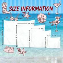 1pc Custom The Summer I Turned One Birthday Banner, Coastal 1st Birthday Decor, Summer Party Backdrop, Birthday Tapestry, Beach Theme - 顏色1 - 查看 5