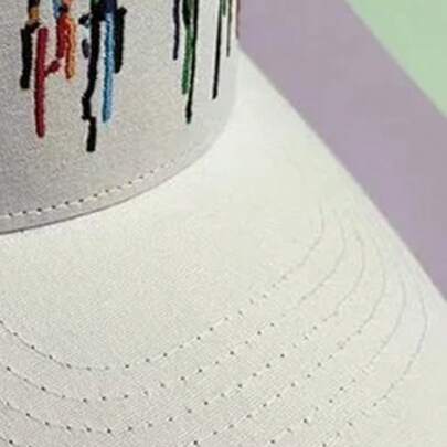 时尚刺绣棒球帽，成人可调节硬挺老爹帽，耐用缝线，透气孔设计，遮阳帽，适合运动、旅行、海滩、露营，经典纯色，易于搭配任何服装，轻便舒适，男女青少年皆宜。