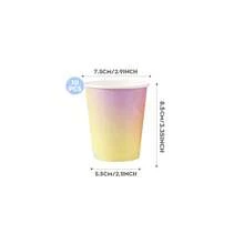 Bộ đồ dùng ăn uống dùng một lần màu tím ombre, bao gồm đĩa giấy 7/9 inch, cốc giấy, khăn giấy, thích hợp cho tiệc sinh nhật, tiệc lễ hội, dã ngoại, lễ kỷ niệm, tiệc cưới, tiệc trà, lễ tốt nghiệp. - Nhiều màu - Xem 13