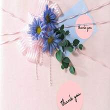 500pcs Pink Thank You Stickers, 1 Inch  Round Labels, Suitable For Gifts, Envelope Seals, Small Businesses, Weddings, Party Favor Bags, Valentine's Day Packaging, Etc. - A - View 4