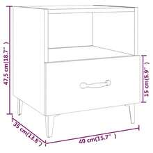 Nightstands - 棕色的 - 查看 6