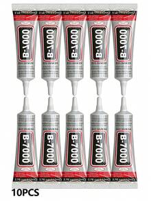 B-7000 水鑽手工膠 110ML/50ML/25ML/15ML 3.7fl.Oz 透明 B-7000 強力珠寶膠 透明工業黏著劑 適用於布料、手機、珠寶製作、水晶、寶石、石頭、木材、玻璃 - B-7000 - 查看 25
