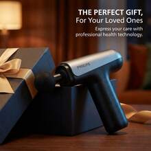 PHILIPS Máy mát-xa mini PPM3205G, đầu mát-xa hợp kim titan, máy mát-xa cơ chuyên nghiệp, máy mát-xa cổ và toàn thân. - màu đen - Xem 5