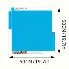 1pc 5D Diamond Painting Art, Virgin Pattern, Full Diamond, Frameless, Multiple Sizes, Suitable For Living Room & Bedroom Wall Decor, Handmade Gift For Beginners, Indoor Art Decoration - View 5