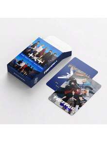 Bộ 92 thẻ quà tặng TXT (60 thẻ + 32 sticker), thẻ LOMO hai mặt, thiệp chúc mừng, thẻ đánh dấu sách, quà tặng ngày lễ, quà Giáng sinh. - Bộ - Xem 6