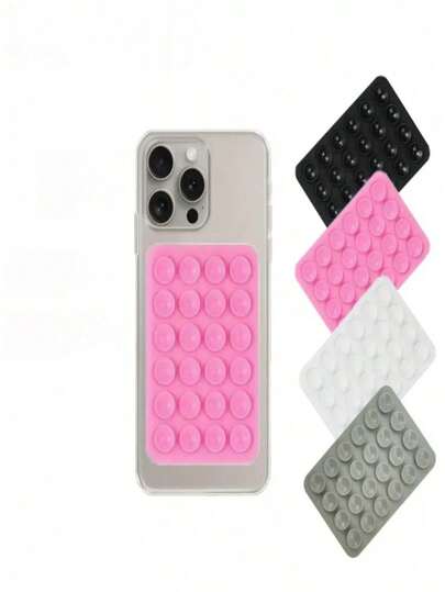 24 miếng đệm cao su dính silicon đa chức năng dùng để giữ điện thoại.