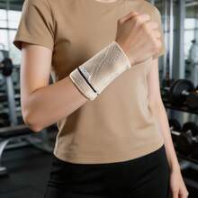 VBOSI 1pc Soft Elastic Wrist Brace - Non-Slip & Lightweight, Suitable For Tennis, Yoga And Typing, Unisex - View 11