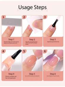 15 tailles de stickers pour manucure française marron et blanc, bandes pour manucure française, bandes de gel pour ongles carrés français 3-en-1, autocollants pour ongles DIY pour femmes et salons de manucure, faux ongles à presser - Taupe - Voir 5